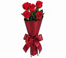 Букет 5 Красных роз Эдлесс Лав в Солманово