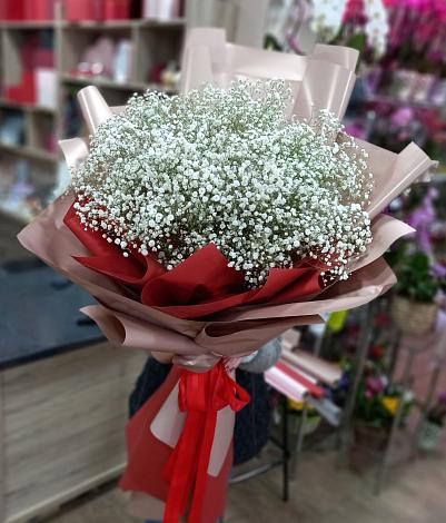 Букет цветов из: Гипсофила в Солманово