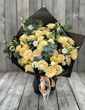 Букет цветов из:  Розы и Лизиантусы #REPLACE_PRED# Солманово