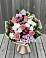 Букет цветов из: Альстромерии, Гвоздики, Розы и Хризантемы в Солманово