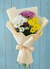Букет цветов из:  Хризантемы #REPLACE_PRED# Солманово