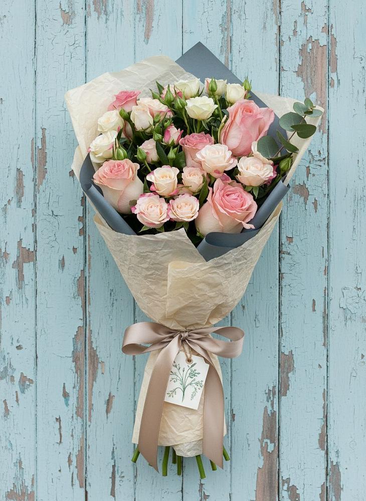 Букет цветов из: Розы в Солманово