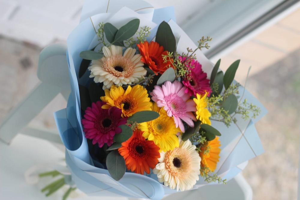 Букет цветов из: Герберы в Солманово