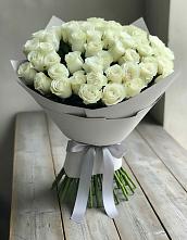 Букет 35 Белых роз в Солманово