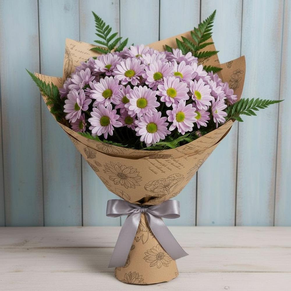 Букет цветов из: Хризантемы в Солманово