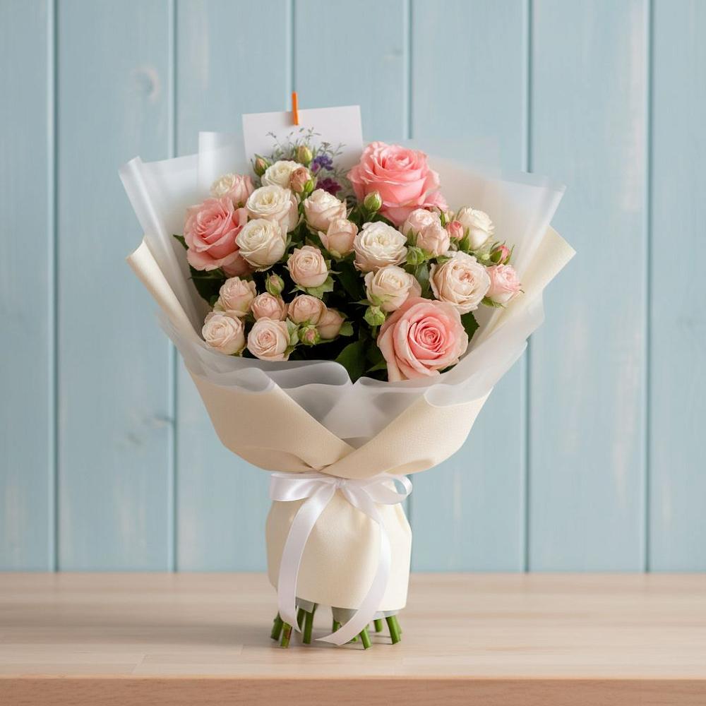 Букет цветов из: Розы в Солманово