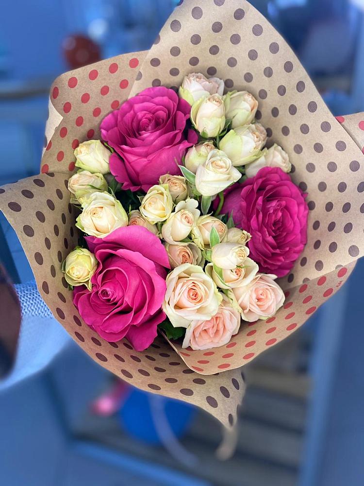 Букет цветов из: Розы в Солманово