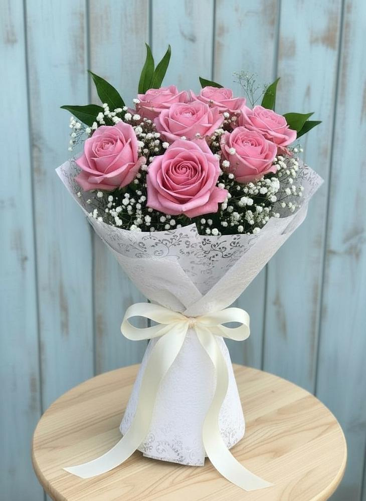 Букет цветов из: Розы в Солманово