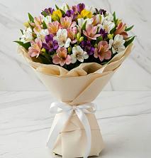 Букет цветов из:  Альстромерии в Солманово