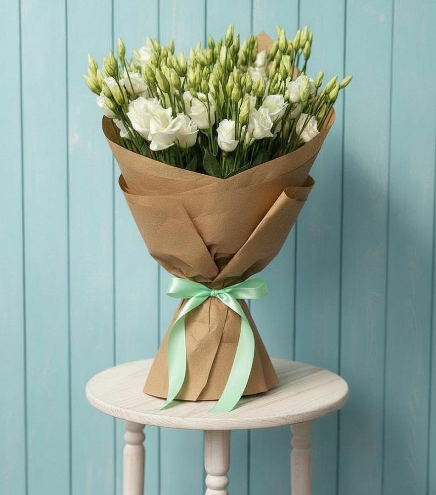 Букет цветов из: Лизиантусы в Солманово