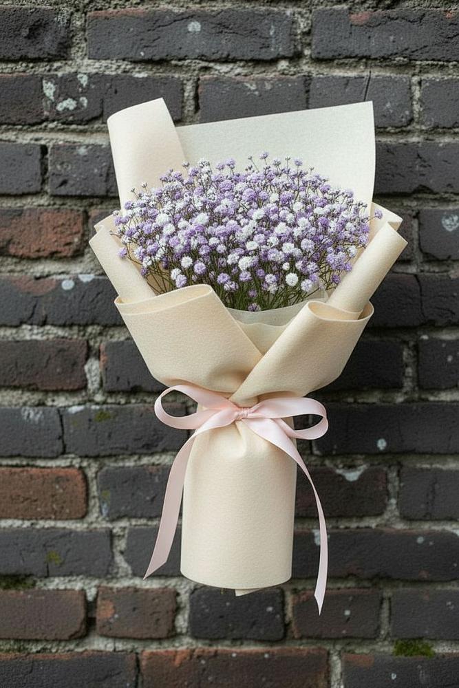 Букет цветов из: Гипсофила в Солманово