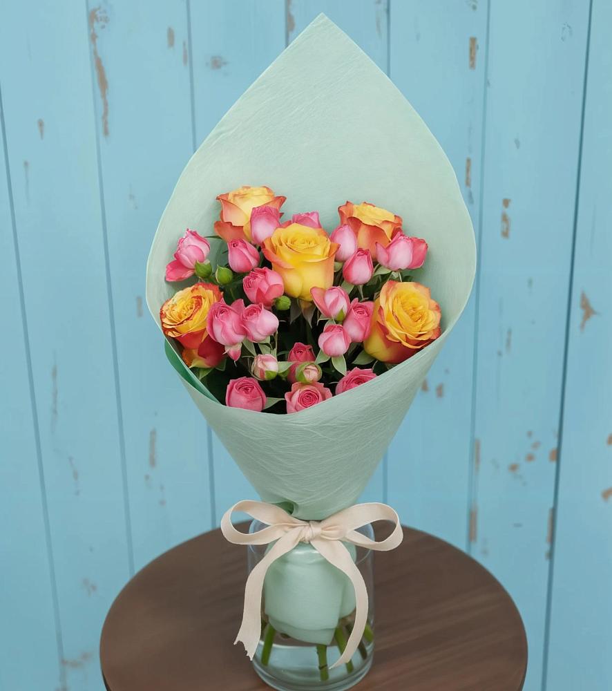 Букет цветов из: Розы в Солманово