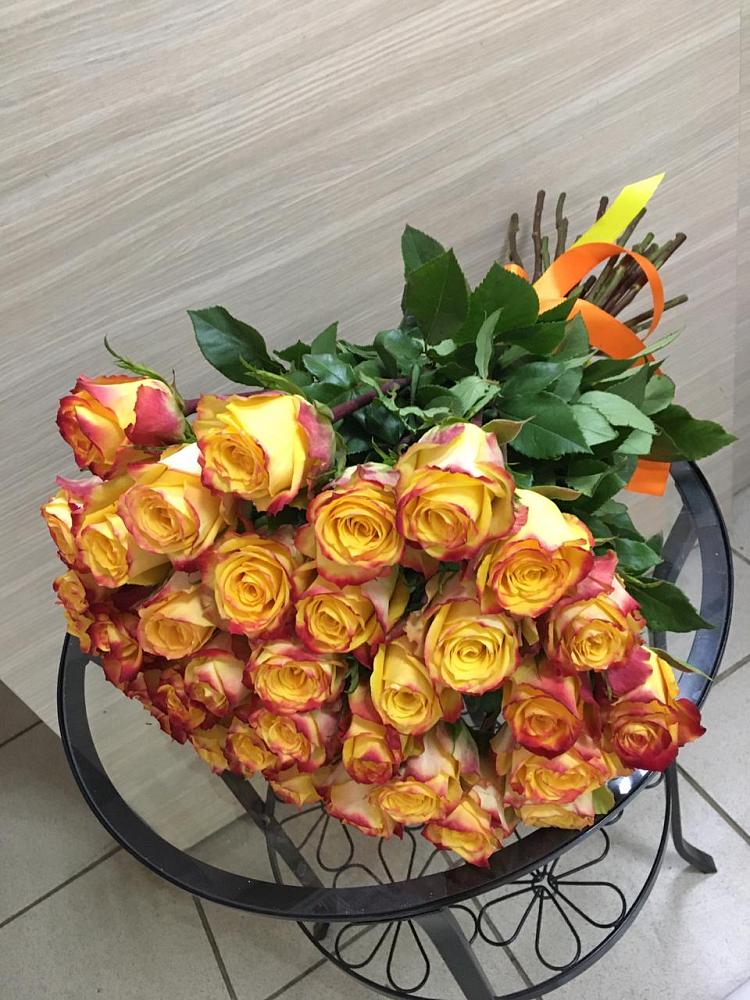 Букет Желтые розы в Солманово