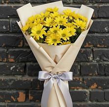 Букет цветов из:  Хризантемы в Солманово
