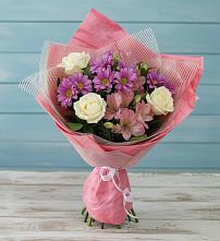 Букет цветов из:  Герберы в Солманово