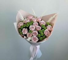 Букет цветов из:  Розы и Хризантемы в Солманово