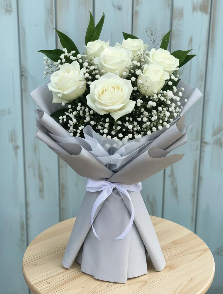 Букет цветов из: Розы в Солманово