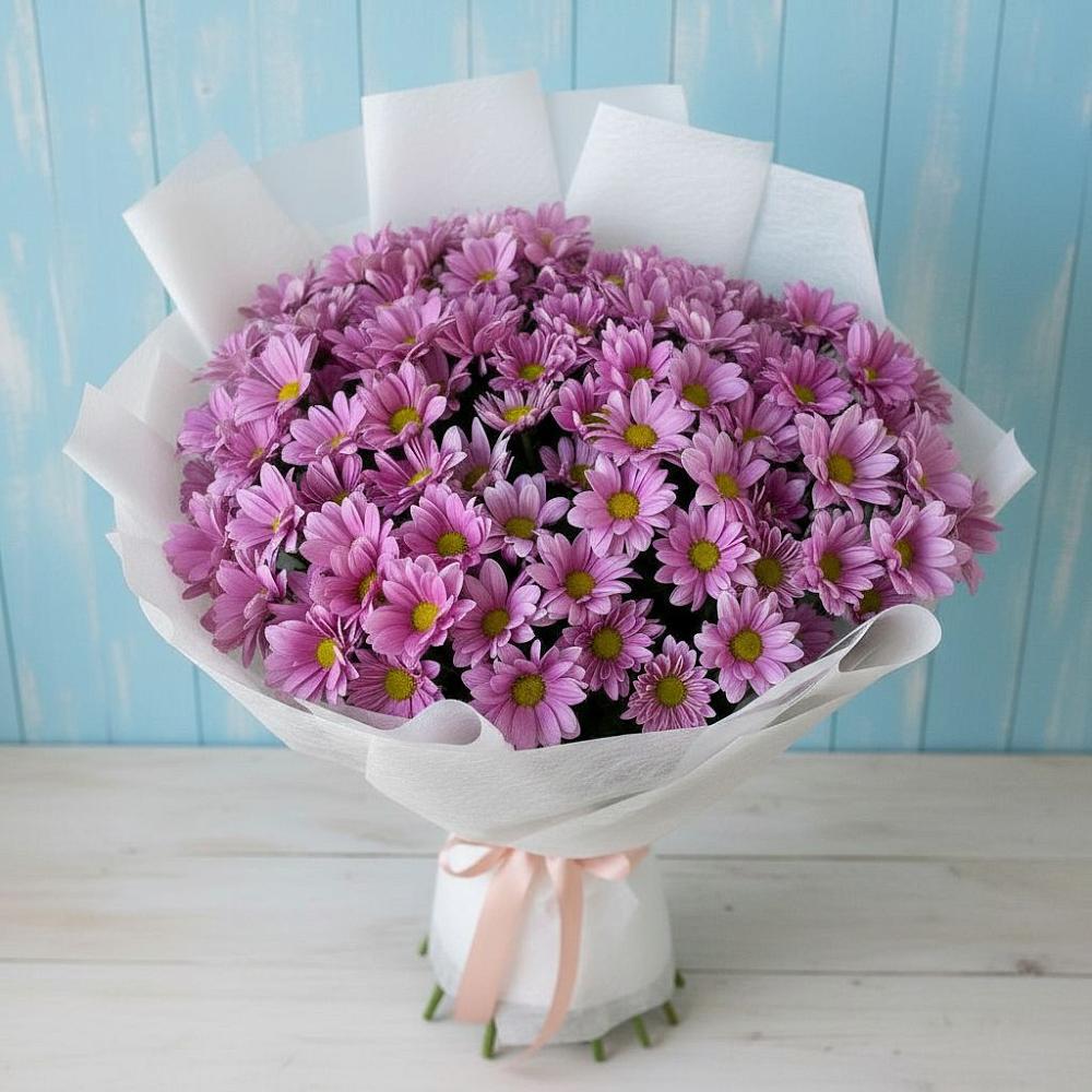 Букет цветов из: Хризантемы в Солманово