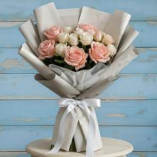 Букет цветов из:  Розы #REPLACE_PRED# Солманово
