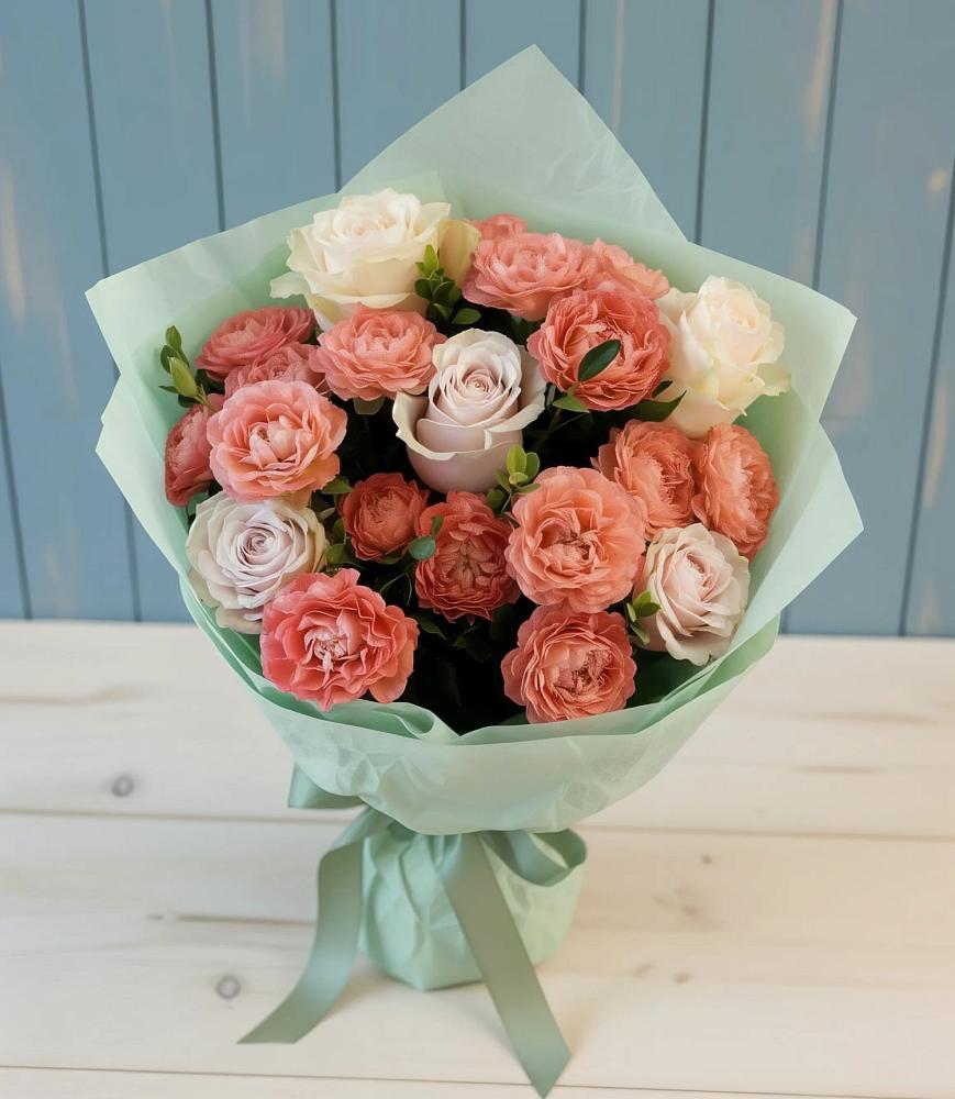 Букет цветов из: Розы в Солманово