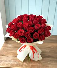 Букет 29 Красных роз в Солманово