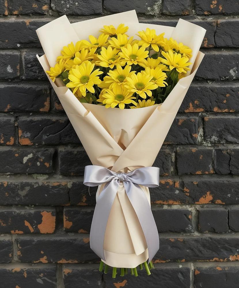 Букет цветов из: Хризантемы в Солманово