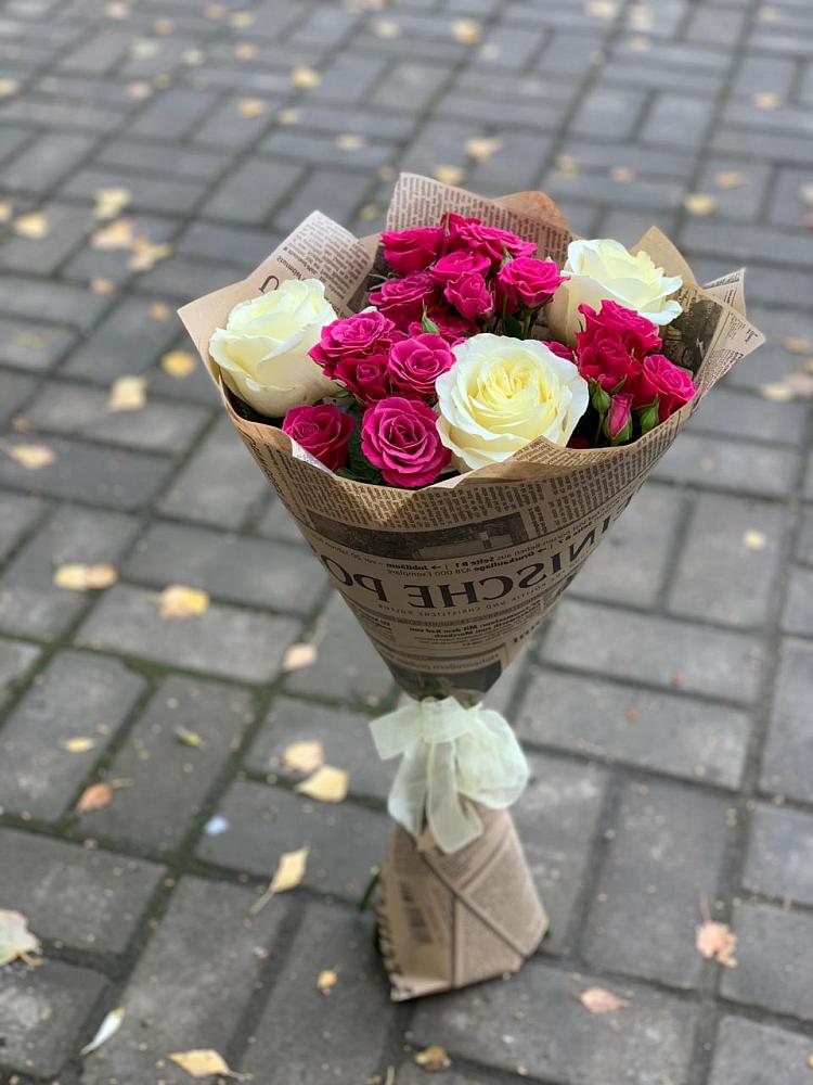 Букет цветов из: Розы в Солманово