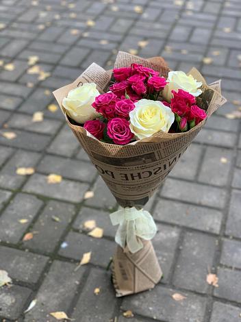 Букет цветов из: Розы в Солманово