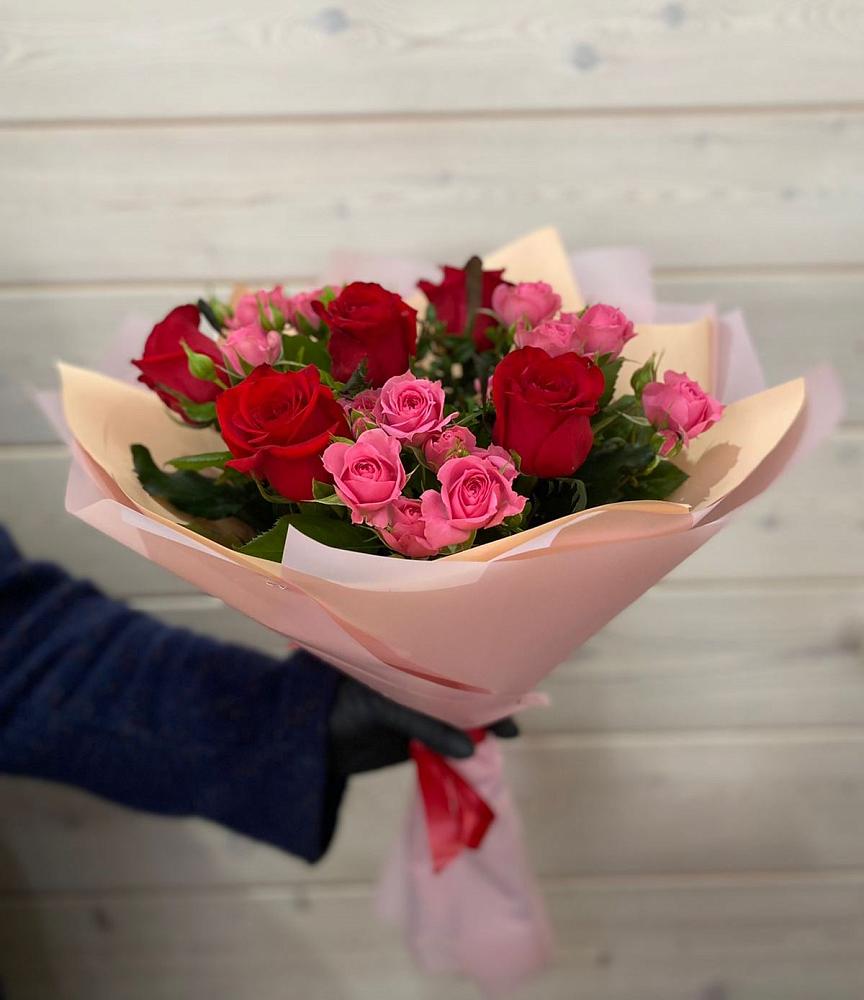 Букет цветов из: Розы в Солманово