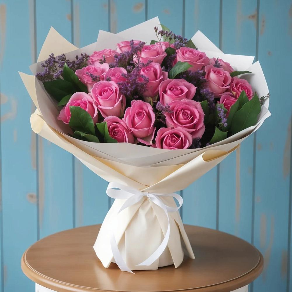 Букет цветов из: Розы в Солманово