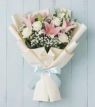 Букет цветов из:  Лилии #REPLACE_PRED# Солманово