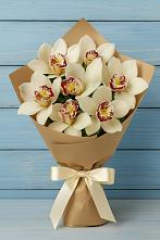 Букет цветов из:  Орхидеи и Розы в Солманово
